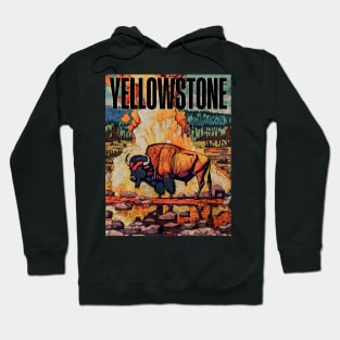 Yellowstone National Park USA Hoodie